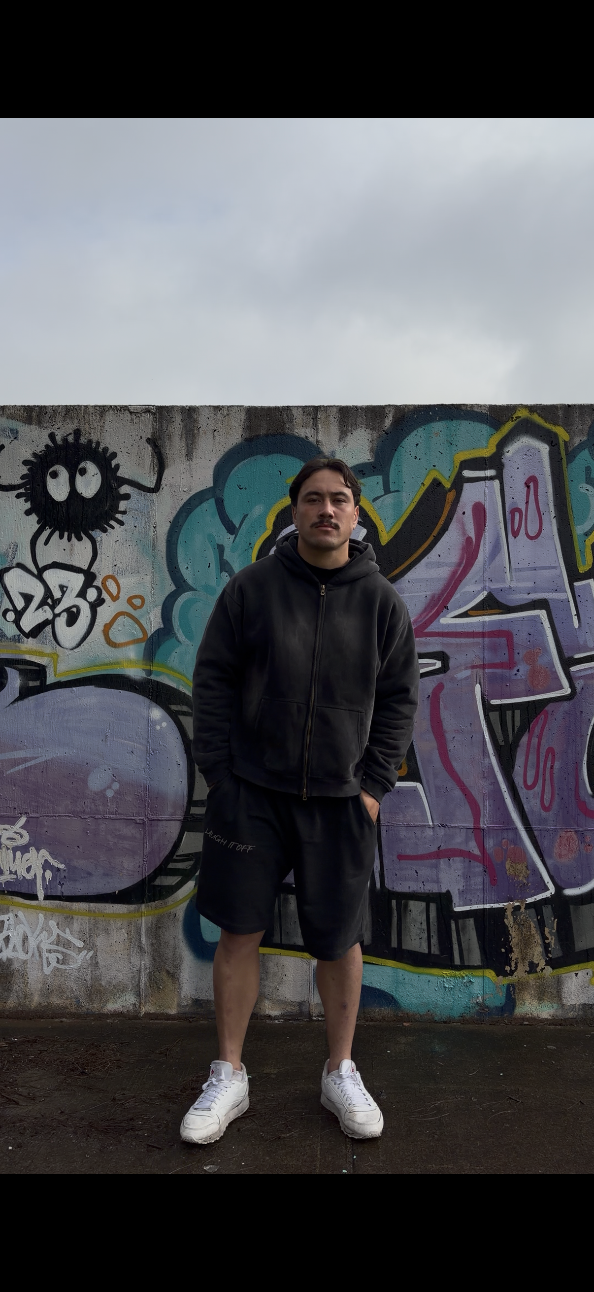 MĀORI MANA SUNFADE ZIP HOODIE
