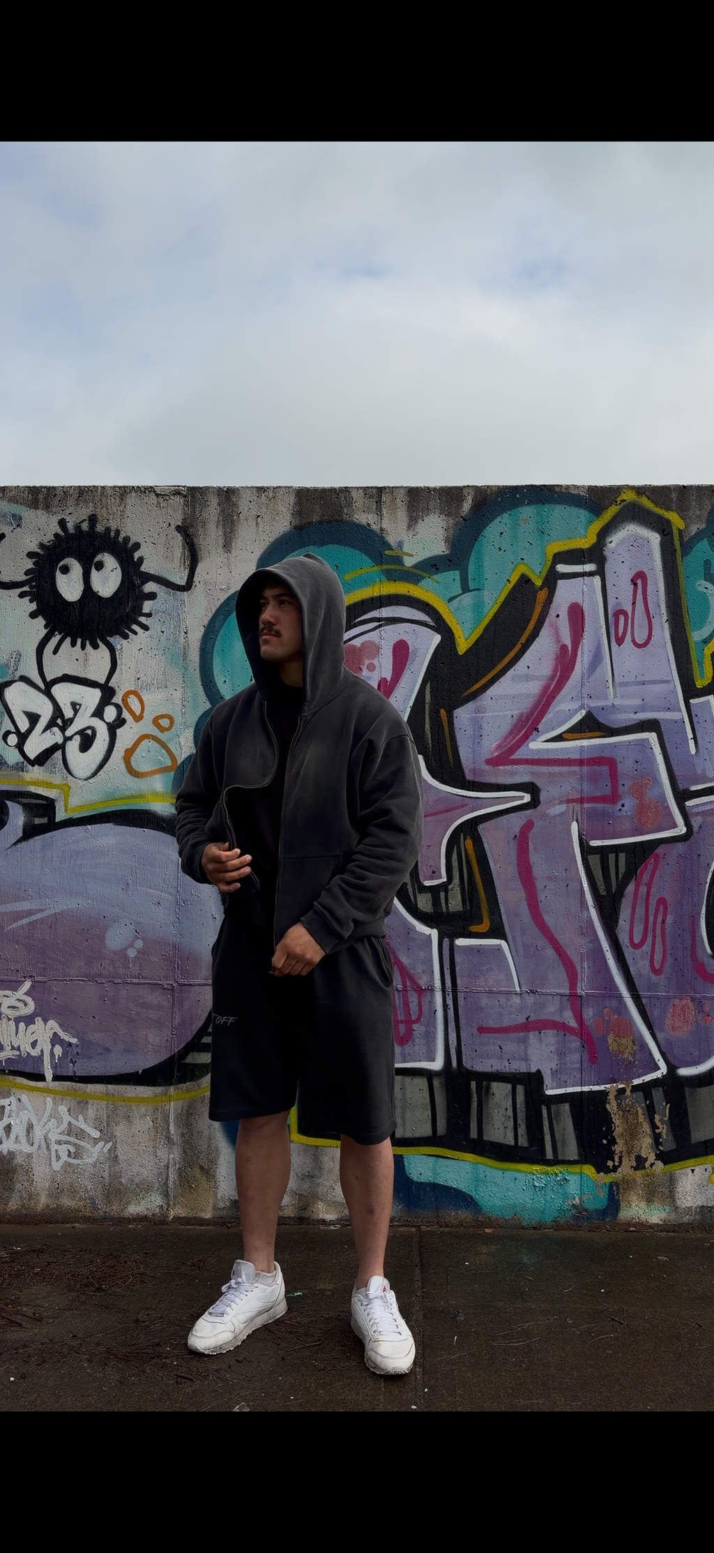 MĀORI MANA SUNFADE ZIP HOODIE