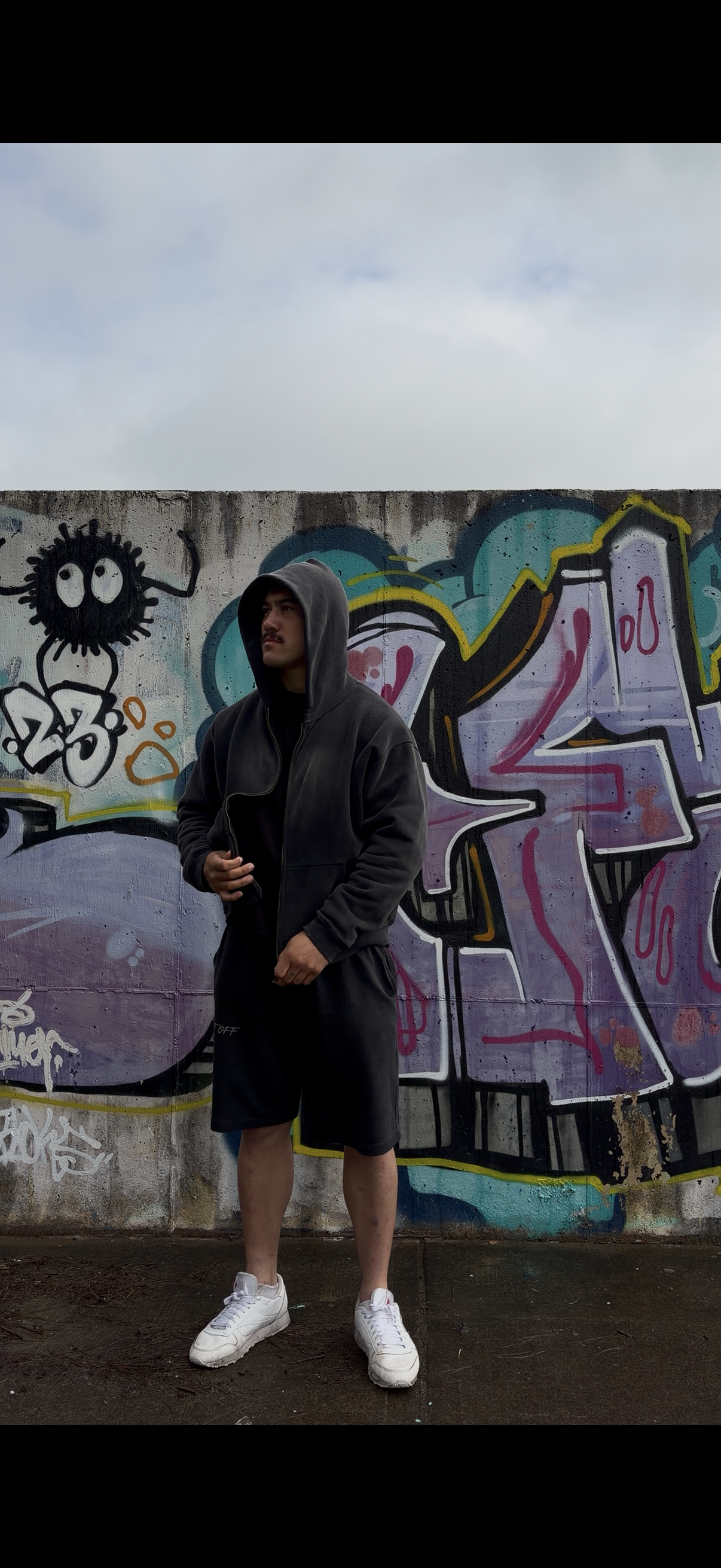 MĀORI MANA SUNFADE ZIP HOODIE